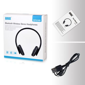 REVIEW: Auriculares bluetooth August EP636 con código descuento del 20 %