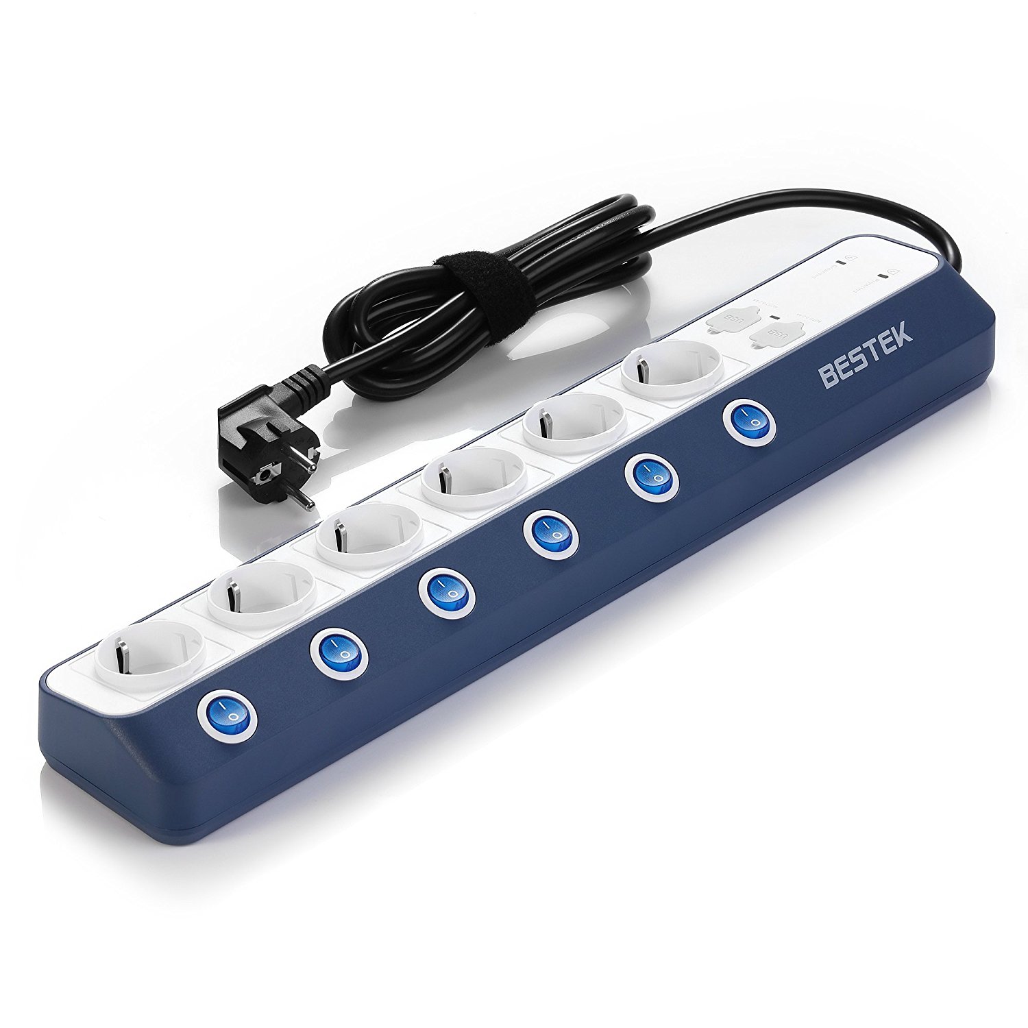 Regleta Bestek 6 Tomas Y 4 USB al precio de 31,99 €