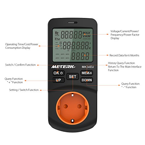 Meterk Medidor potencia