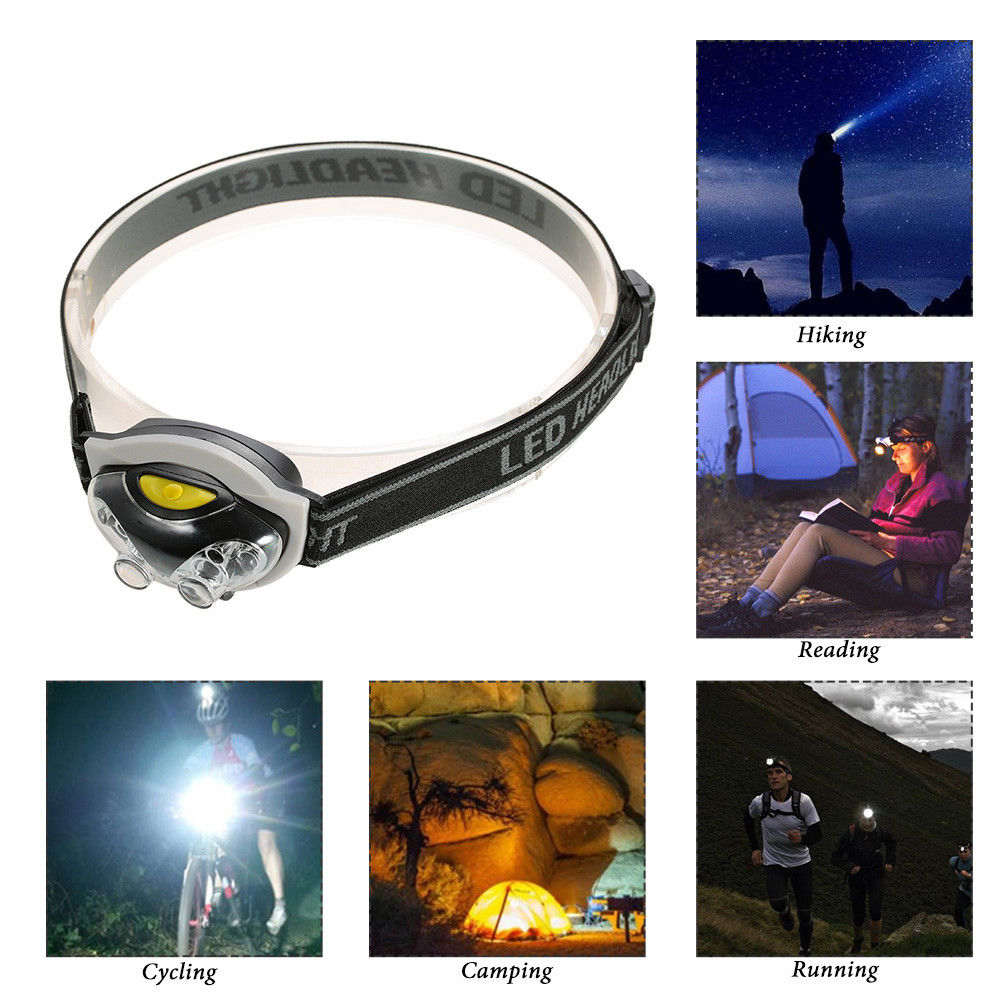 Faro Linterna Cabeza Senderismo