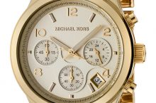 Michael Kors MK4222 reloj mujer cuarzo, correa resina, color oro por 148,39 €