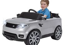 Range Rover coche 6V con luces y sonidos color gris por 130 €