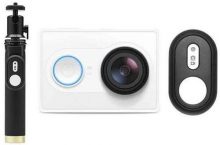 YI Cámara acuatica + palo selfie y bluetooth remoto por 99 €