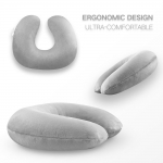 Plemo portable almohada viaje inflable para cuello por 9,99 €