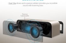 Altavoz Bluetooth, 20W, salida dual por 35,09 €