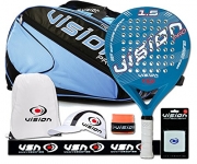 Vision pack de padel con paletero, pala y 6 accesorios por 99,99 €