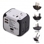 Cargador viaje universal enchufe adaptador internacional por 10,39 €