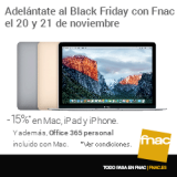 -15% en APPLE + 5% Socios FNAC