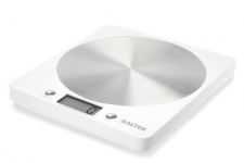 Báscula de cocina electrónica, color blanco marca Salter por 12,00€