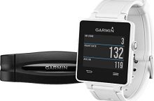 Garmin vívoactive HRM con GPS y pulsómetro, blanco por 159 €