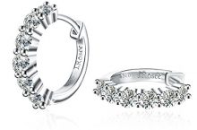 DESCUENTAZO !!!! Pendientes Mujer, J.Rosée Plata de Ley 925 Brillante Circonita por 10,87 €