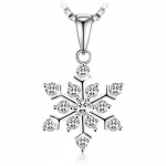 CÓDIGO DESCUENTO  Collar Mujer J.Rosée Plata de Ley 925 Brillante Circonita »Palmeras en la Nieve» por 11 €