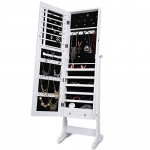 LANGRIA Armario espejo joyero color blanco al precio de 58,49 €