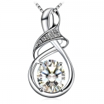 CÓDIGO DESCUENTO  Collar Mujer, J.Rosée Plata de ley 925 Brillante Circonita «El Sonido de la Música» por 11.15 €