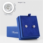 DESCUENTAZO !!!! Pendientes, J.Rosée Plata de Ley 925 «Dos Inseparables» por 7.62 €