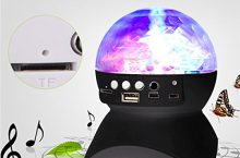 Lámpara de noche de colores con Bluetooth y Altavoz con un 85% de descuento!