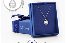 DESCUENTAZO !!!! J.Rosée Collar Plata de Ley 925 5A Circón con Perla por 12.87 €