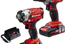 Einhell Te TK 18 Li taladradora y atornillador impacto inalámbrico, cargador, batería, y funda por 120,26 €