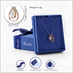 ¡¡¡ CÓDIGO DESCUENTO !!!! Collar Mujer, J.Rosée Plata Ley 925 Circonita «Felicidad, Sueño, Amor» por 17,87 €