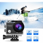 CÓDIGO DESCUENTO HBLQQE3U Crosstour 4K Cámara Deportiva Wifi 16MP mando distancia por 47,99 €