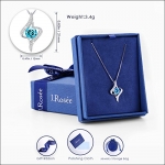 DESCUENTAZO !!!! J.Rosée Collar Mujer Plata de Ley 925 Brillante Circonita»Ángel de la Guarda» por 11.87 €