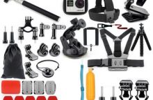 56 en 1 Accesorios Kit GoPro Hero 6/5/4 cámaras acción por 22 €
