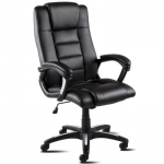 Silla McHaus de oficina ejecutivo giratoria negro por 46,04 €