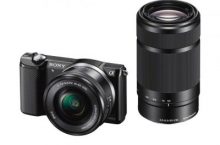 Sony Alpha-5000 cámara EVIL de 20.1 Mp – kit con objetivos 16-50mm f/3.5 OSS y 55-210 f/4.5 por 429 €