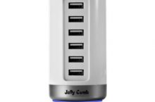 Cargador de 6 Puertos USB Jelly Comb por solo 16.99€