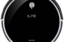 ILIFE A6 Robot Aspirador y Limpieza de Suelos, Negro por 174,99 €