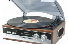 Soundmaster PL186H Reproductor vinilos (AM/FM, estéreo, 33/45/78 rpm) por 50,53 €