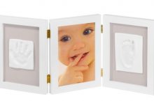 My Sweet Memories marco triple foto y 2 huellas bebé por 13,99 €