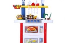 Excelvan 758A cocina juguete electrónica, con luz y agua por 35,99 €