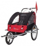 Fitfiu BI-TR-R remolque bicicleta, color rojo/negro por 107,88 €