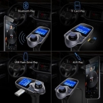 Kit 3×1, Manos libres por Bluetooth, sintonizador FM y Cargador del Coche por solo 15,29€.