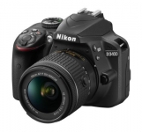Nikon D3400 Kit de cuerpo con lente al precio de 309,99 €