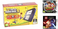 Nintendo 2DS pack de 3 juegos por 114,90 € siendo Prime