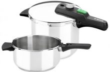 Monix Quick set duo de ollas a presión rápidas de 4 y 6 litros por 54,99€