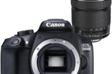 Canon EOS 1300D + objetivo EF-S 18-135 gris metalizado por 304 €