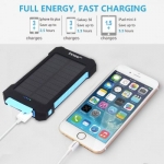 Cargador Solar 10000mAh resistente a golpes por 23,99 €