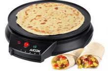 Máquina de Crêpes con Diámetro de 30 cm Aicok por 22,18 €