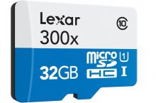Tarjetas de memoria microSD Lexar de 32GB por solo 16,66 €