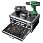 Hitachi DS18DJL WK taladro atornillador 100 accesorios por 221,31 €
