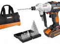 Worx WX176 atornillador taladro cabezal Switchdriver por 99,99 €