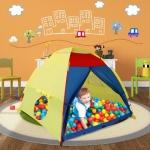 WolfWise tienda campaña infantil, 150cm x 150cm x 120cm por 19,99 €