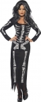 Disfraz  de esqueleto halloween para mujer al precio de 15,66 €