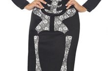 Disfraz  de esqueleto halloween para mujer al precio de 15,66 €
