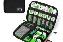 Bolso BAGSMART Organizador de viaje para accesorios electrónicos y Discos duros por 14.99€