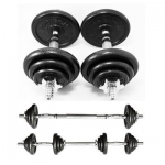 Conjunto mancuernas ajustables 20 KG PROIRON por 48,99 €
