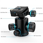 Andoer Rótula metal 360°Giratoria por 16,79 € con código WJU2WOLU